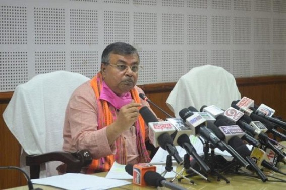 â€˜Extreme Financial Crisis in Tripuraâ€¦â€¦..â€™ Says Minister Ratanlal Nath